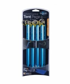 Sea To Summit Ground Control Tent Pegs W/Ultra-Sil Peg Bag (8 Pack) Camp & Hike