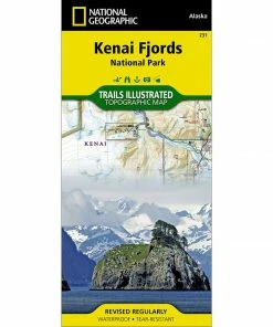 National Geographic Maps Kenai Fjords National Park Map