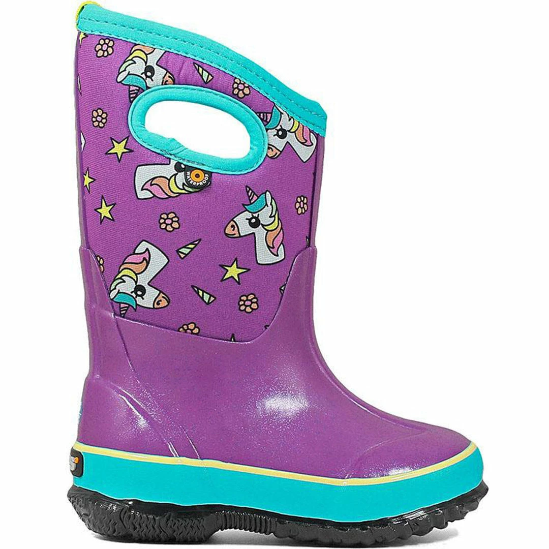 Bogs Kids Classic Design A Boot Unicorns - Clearance 3 Bogs Kids Classic Design A Boot Unicorns - Clearance