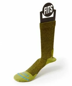 FITS Men Light Hiker Solid Crew Socks