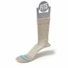 FITS Men Light Hiker Solid Crew Socks