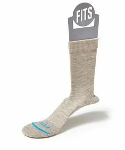 FITS Men Light Hiker Solid Crew Socks