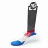 FITS Light Runner Tri-Stripe Low Socks Men