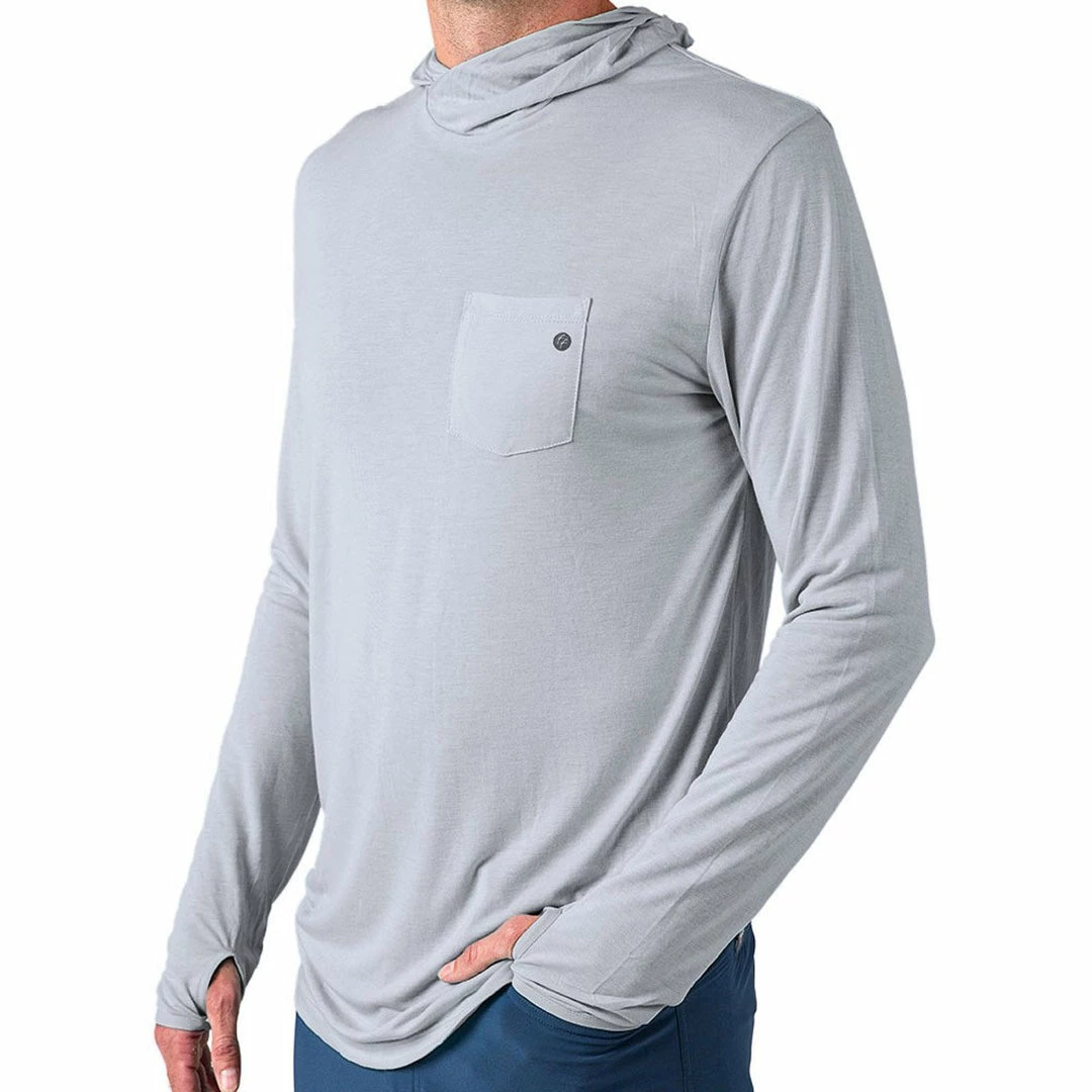 Free Fly Men's Bamboo Lightweight Hoody 3 Free Fly Men's Bamboo Lightweight Hoody