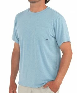 Free Fly Men's Bamboo Flex Pocket Tee 40 Free Fly Men's Bamboo Flex Pocket Tee