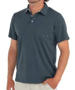 Free Fly Men's Bamboo Heritage Polo
