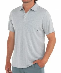 Free Fly Men's Bamboo Heritage Polo