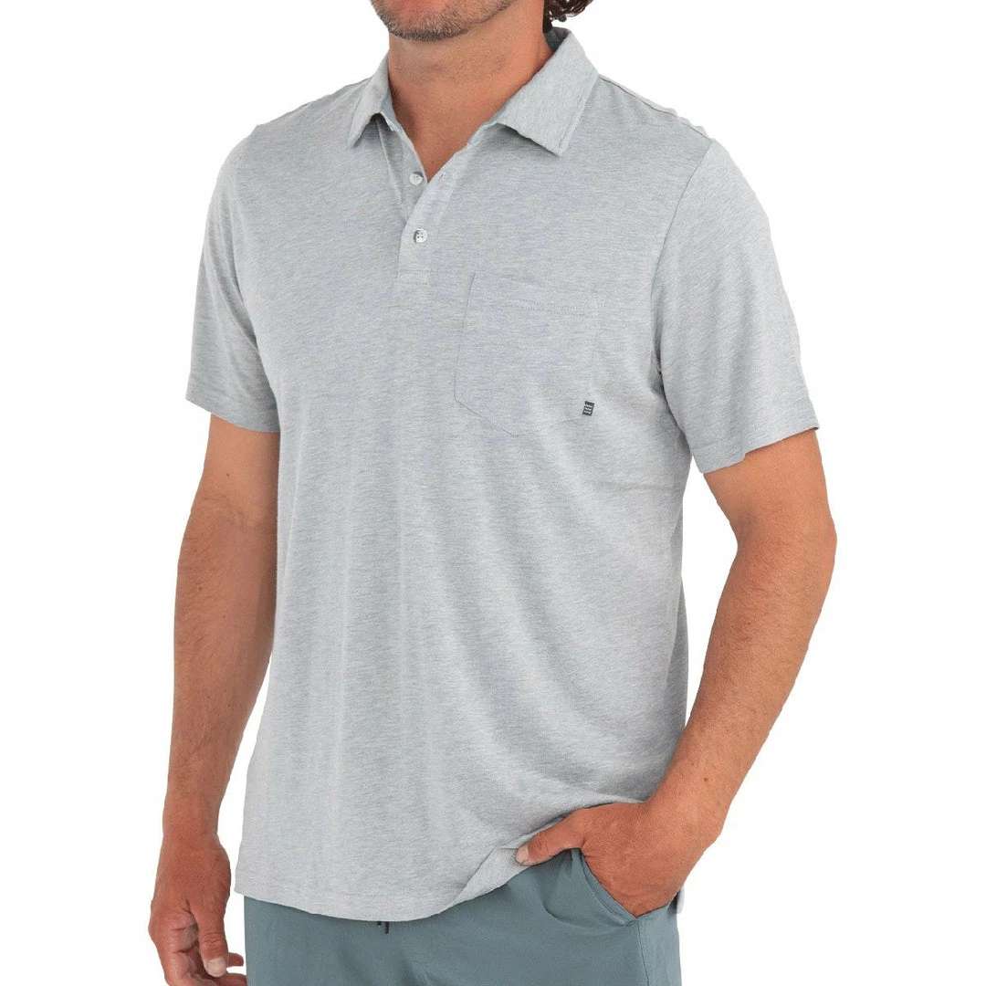 Free Fly Men's Bamboo Heritage Polo 4 Free Fly Men's Bamboo Heritage Polo