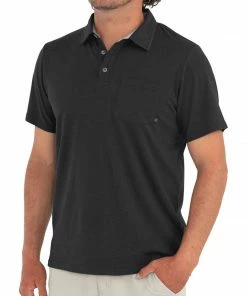 Free Fly Men's Bamboo Heritage Polo 14 Free Fly Men's Bamboo Heritage Polo