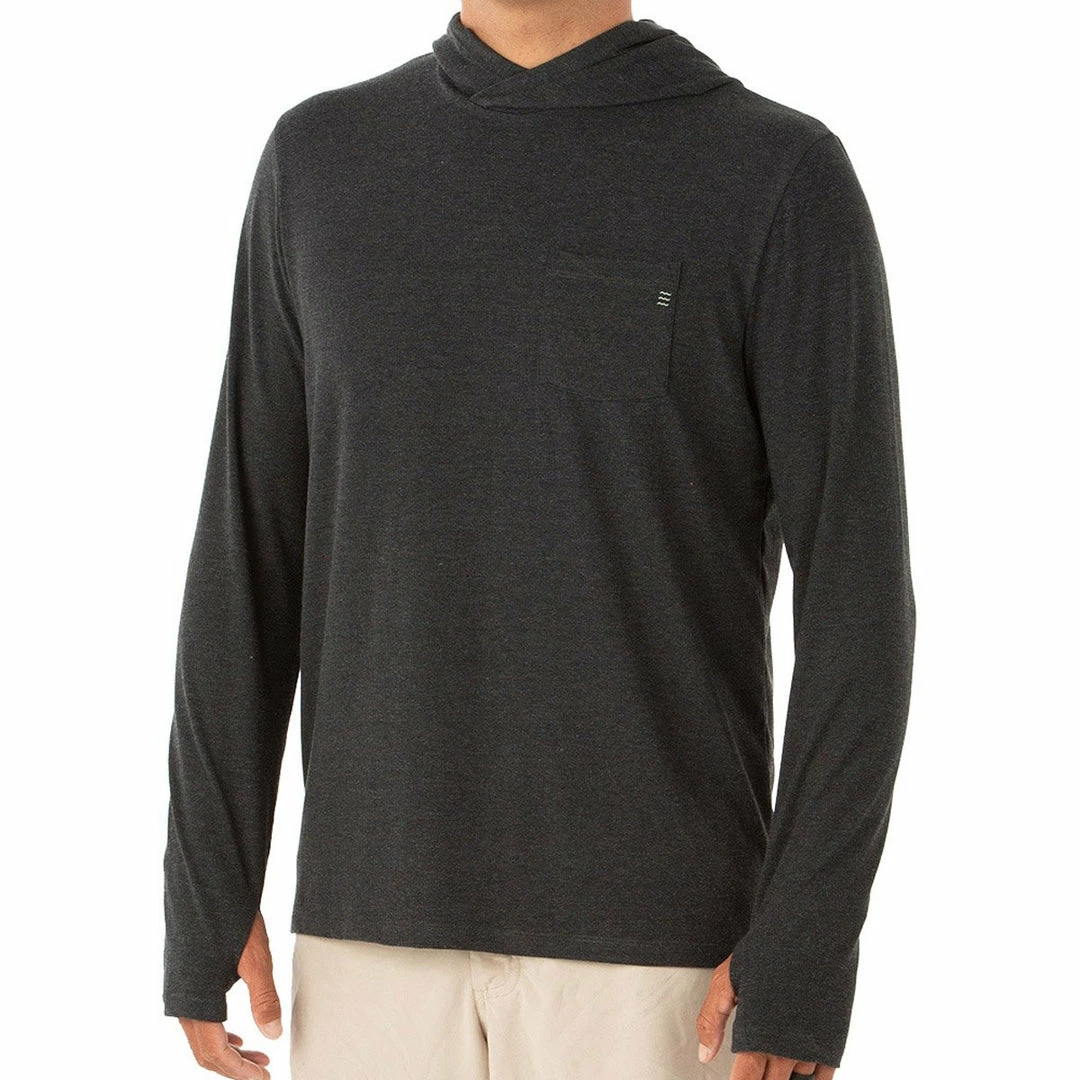 Free Fly Men's Bamboo Crossover Hoody 3 Free Fly Men's Bamboo Crossover Hoody