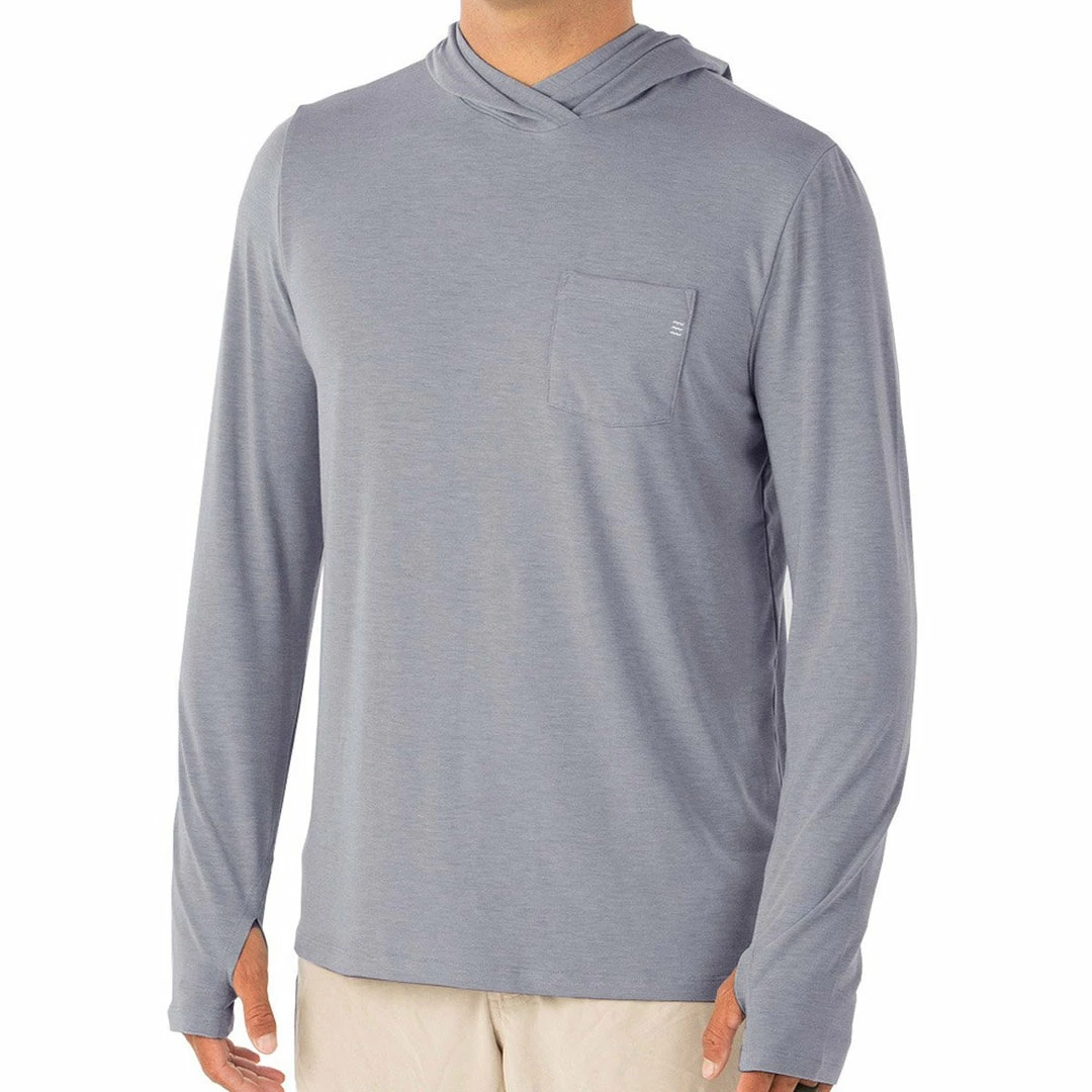 Free Fly Men's Bamboo Crossover Hoody 6 Free Fly Men's Bamboo Crossover Hoody