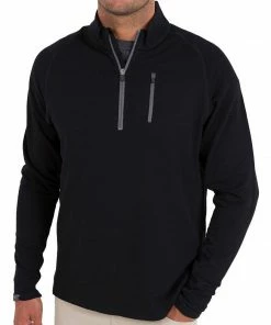 Free Fly Men's Bamboo Fleece Quarter Zip