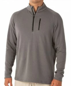 Free Fly Men's Bamboo Fleece Quarter Zip