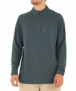 Free Fly Men's Bamboo Fleece Quarter Zip