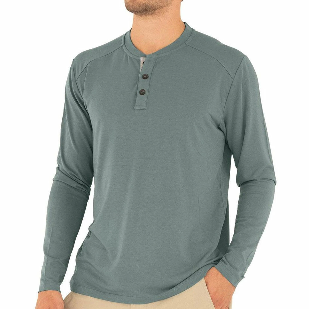 Free Fly Men's Bamboo Flex Henley 13 Free Fly Men's Bamboo Flex Henley