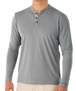 Free Fly Men's Bamboo Flex Henley 37 Free Fly Men's Bamboo Flex Henley