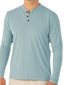 Free Fly Men's Bamboo Flex Henley 32 Free Fly Men's Bamboo Flex Henley