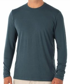 Free Fly Men's Bamboo Midweight Long Sleeve