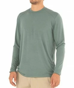 Free Fly Men's Bamboo Midweight Long Sleeve 16 Free Fly Men's Bamboo Midweight Long Sleeve