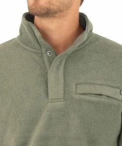 Free Fly Men's Bamboo Polar Fleece Snap Pullover