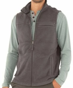 Free Fly Men's Bamboo Polar Fleece Vest