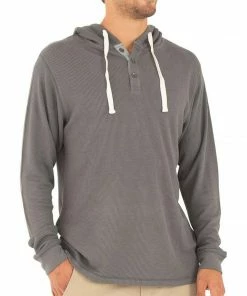 Free Fly Men's Bamboo Waffle Hoody 10 Free Fly Men's Bamboo Waffle Hoody