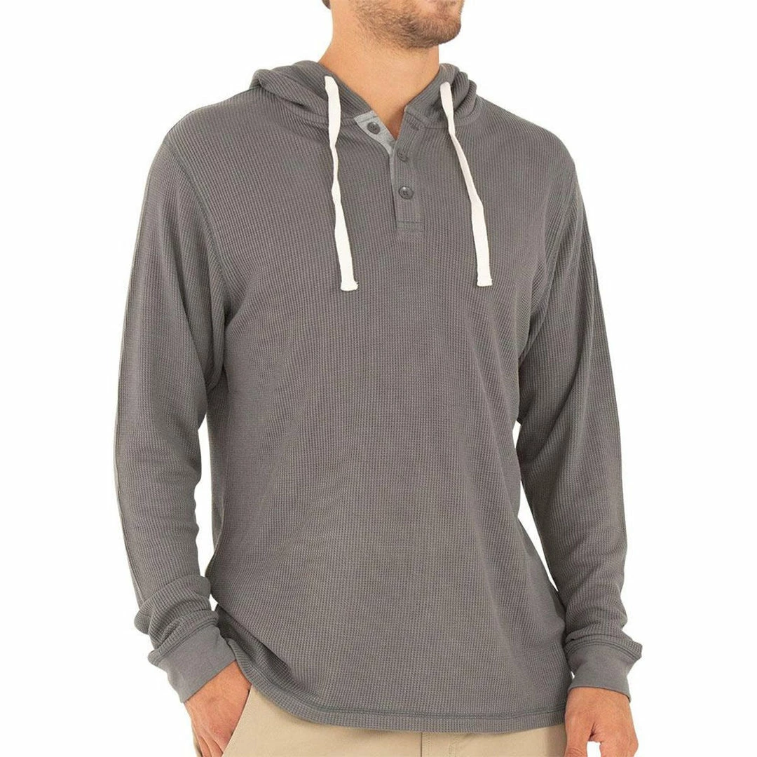 Free Fly Men's Bamboo Waffle Hoody 6 Free Fly Men's Bamboo Waffle Hoody