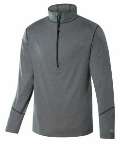 Terramar Men's Thermolator Half Zip Top