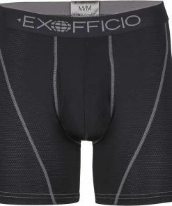 ExOfficio Men's Give-N-Go Sport Mesh 6'' Boxer Brief - Clearance