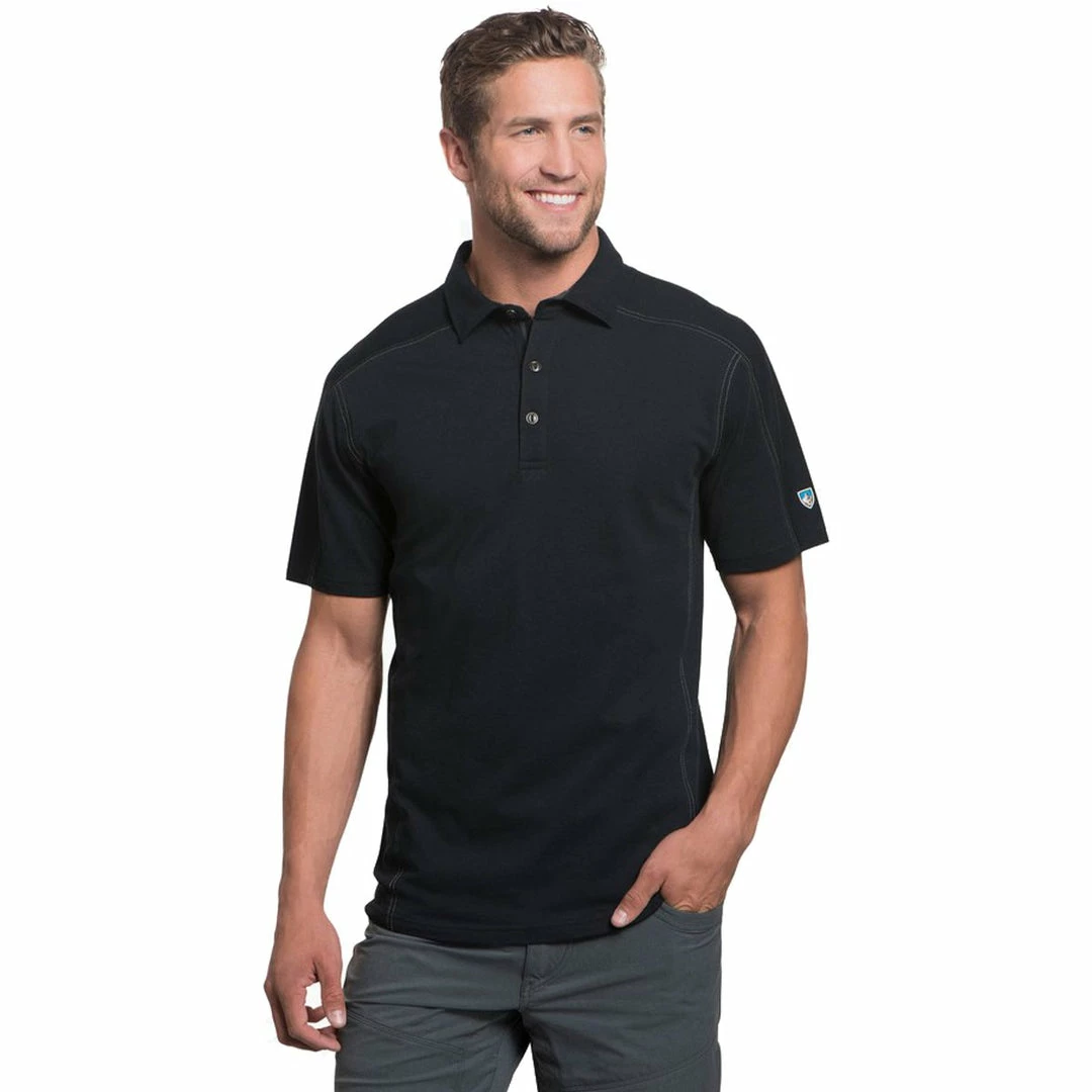 KUHL Men's Wayfarer Short Sleeve Polo Shirt 4 KUHL Men's Wayfarer Short Sleeve Polo Shirt