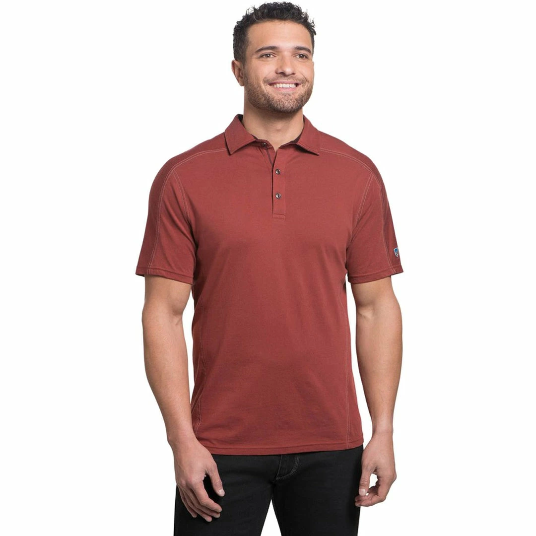 KUHL Men's Wayfarer Short Sleeve Polo Shirt 3 KUHL Men's Wayfarer Short Sleeve Polo Shirt