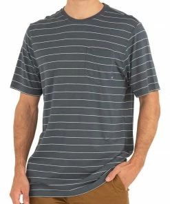 Free Fly Men's Bamboo Channel Pocket Tee