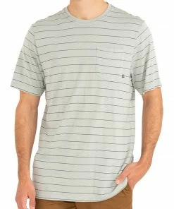 Free Fly Men's Bamboo Channel Pocket Tee