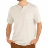Free Fly Men's Bamboo Slacktide Short Sleeve Henley 2 Free Fly Men's Bamboo Slacktide Short Sleeve Henley
