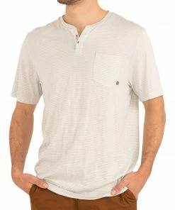 Free Fly Men's Bamboo Slacktide Short Sleeve Henley