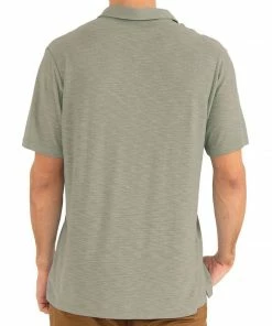 Free Fly Men's Bamboo Slub Polo