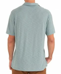 Free Fly Men's Bamboo Slub Polo