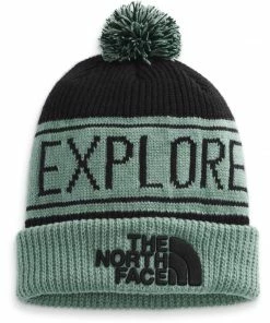 The North Face Retro TNF Pom Beanie Men