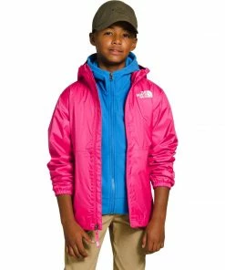 The North Face Kids Youth Zipline Rain Jacket 34 The North Face Kids Youth Zipline Rain Jacket