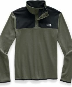 The North Face Men's TKA Glacier Snap-Neck Pullover