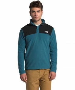The North Face Men's TKA Glacier Snap-Neck Pullover