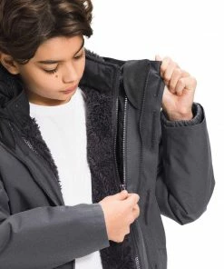 The North Face Kids Boys' Reversible Mount Chimbo Full Zip Hooded Jacket