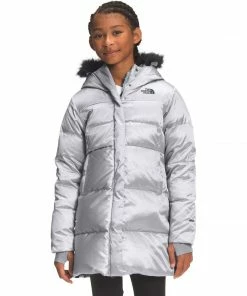 The North Face Girls' Printed Dealio Fitted Parka