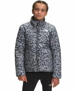 The North Face Girls' Printed Reversible Mossbud Swirl Jacket