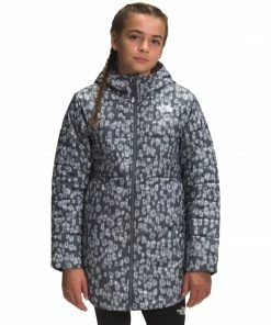 The North Face Girls' Printed Reversible Mossbud Swirl Parka