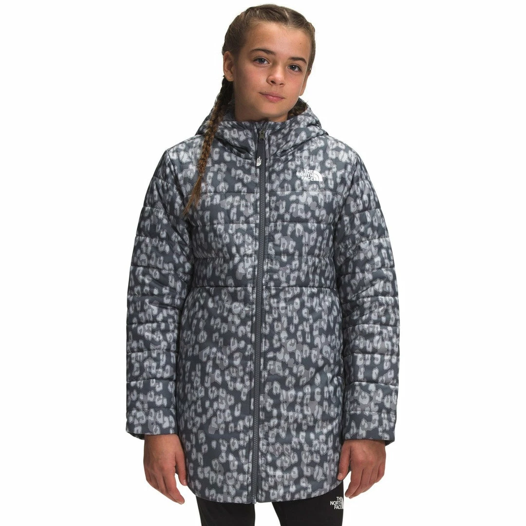 The North Face Girls' Printed Reversible Mossbud Swirl Parka 3 The North Face Girls' Printed Reversible Mossbud Swirl Parka