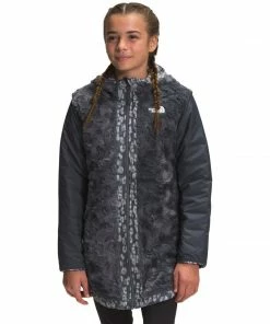 The North Face Girls' Printed Reversible Mossbud Swirl Parka 7 The North Face Girls' Printed Reversible Mossbud Swirl Parka