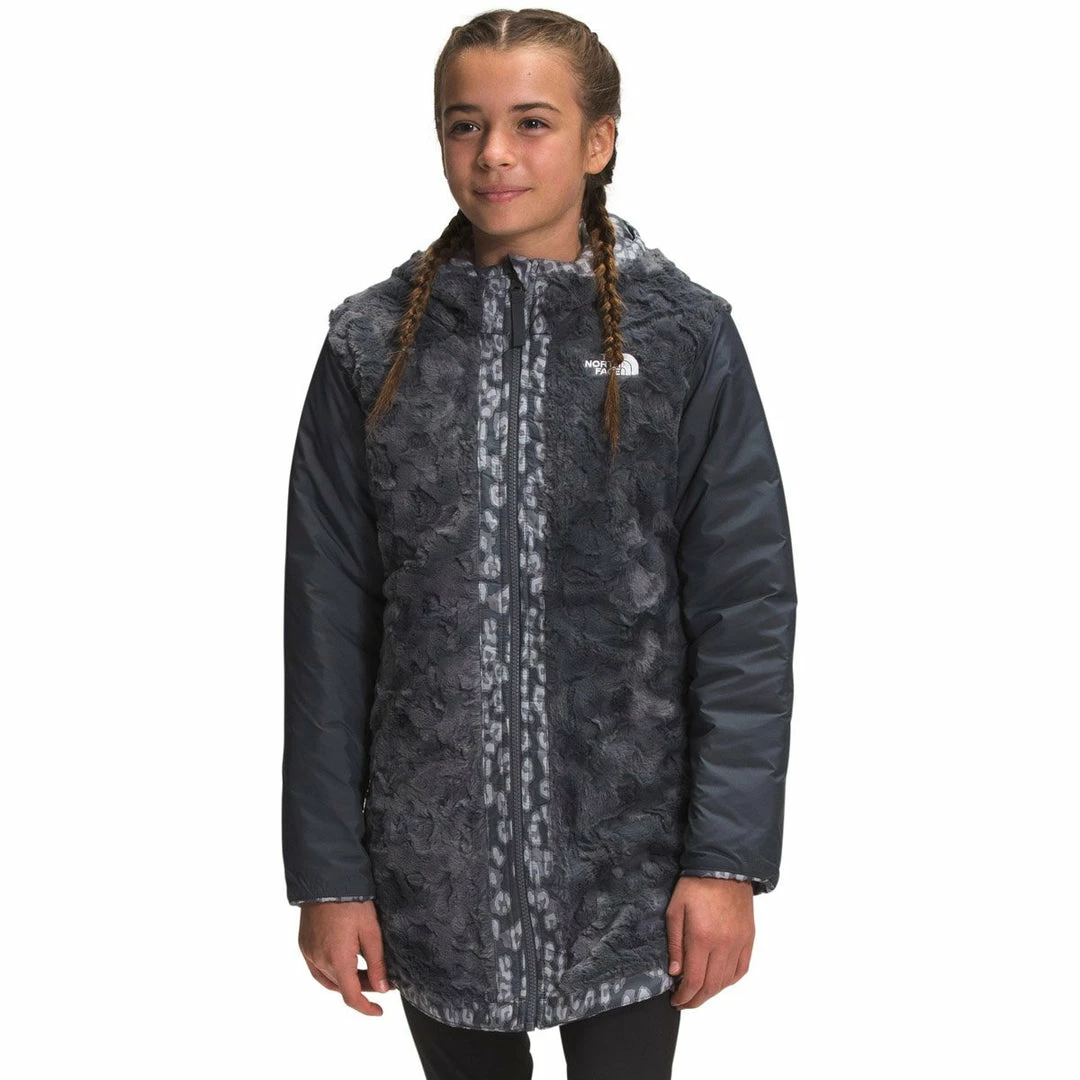 The North Face Girls' Printed Reversible Mossbud Swirl Parka 5 The North Face Girls' Printed Reversible Mossbud Swirl Parka