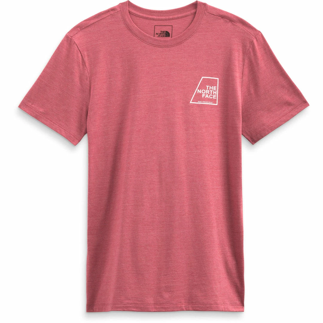 The North Face Men's Short Sleeve Logo Marks Tri-Blend Tee 7 The North Face Men's Short Sleeve Logo Marks Tri-Blend Tee