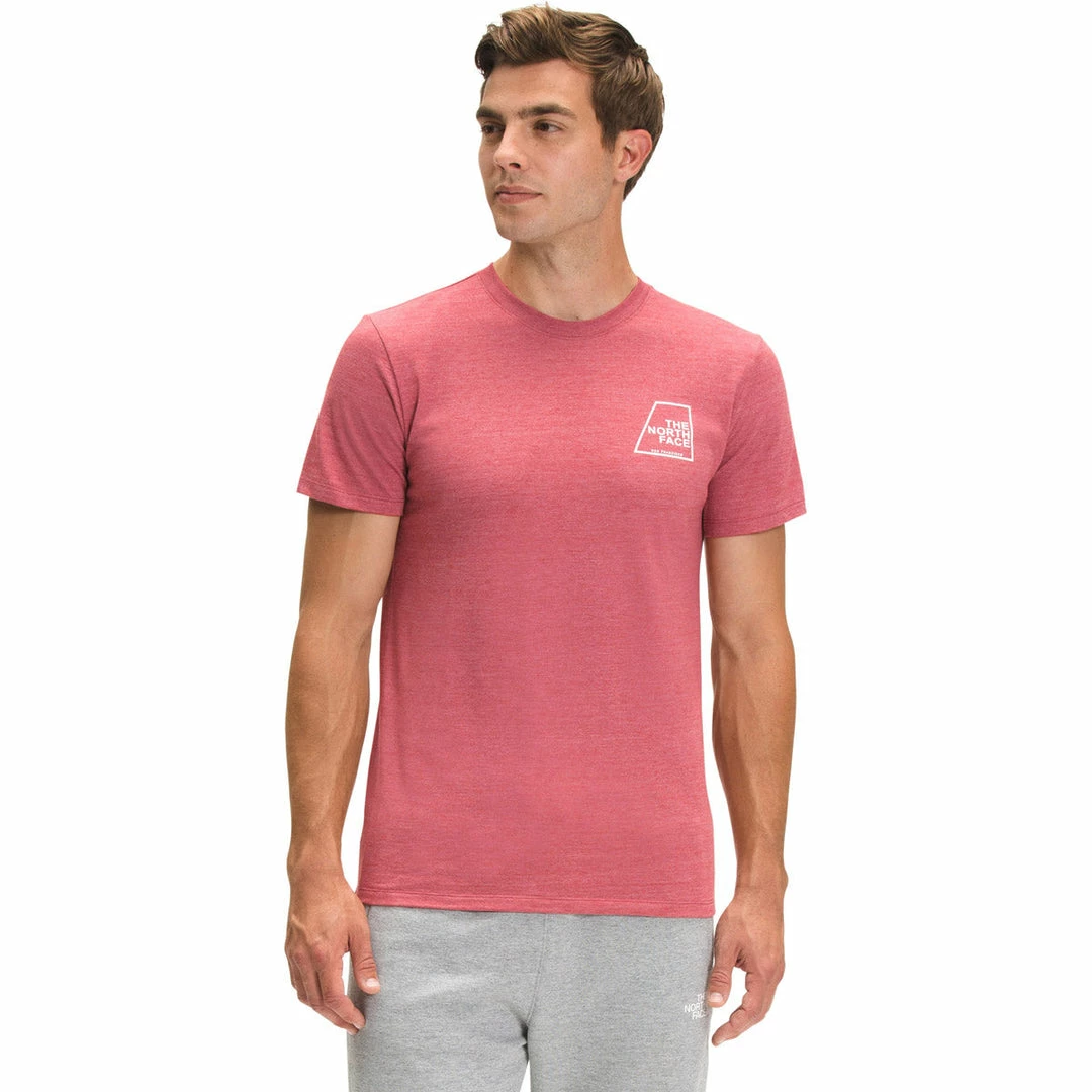 The North Face Men's Short Sleeve Logo Marks Tri-Blend Tee 5 The North Face Men's Short Sleeve Logo Marks Tri-Blend Tee